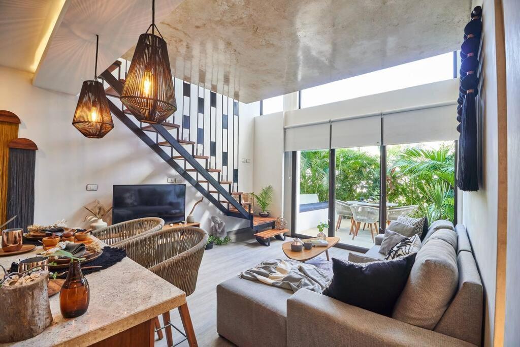 Neem 14 1Br Bohogem In The Heart Of Tulum Lejlighed Eksteriør billede